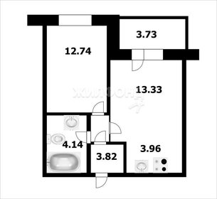 Квартира 38 м², 2-комнатная - изображение 1