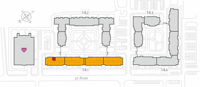 38,2 м², 1-комнатная квартира 4 420 000 ₽ - изображение 62