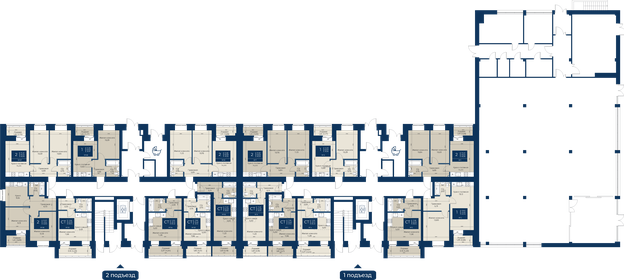 59,1 м², 3-комнатная квартира 3 550 000 ₽ - изображение 62