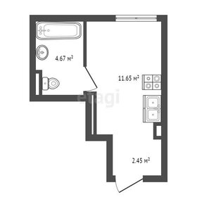 Квартира 18,8 м², студия - изображение 1