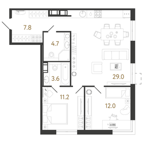 75,2 м², 2-комнатная квартира 23 100 000 ₽ - изображение 63