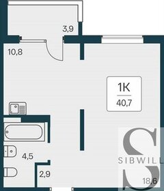 32,8 м², 1-комнатная квартира 4 200 000 ₽ - изображение 65