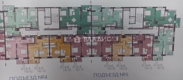 Квартира 64 м², 3-комнатная - изображение 2