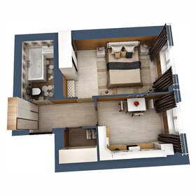 38,7 м², 1-комнатная квартира 3 250 000 ₽ - изображение 45