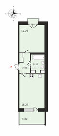 Квартира 42,9 м², 1-комнатная - изображение 1