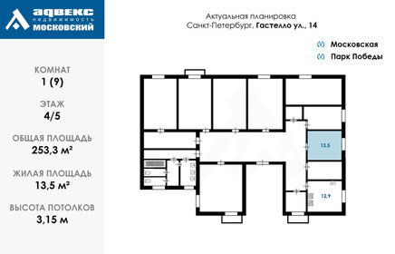 15,9 м², комната 1 800 000 ₽ - изображение 56