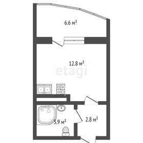 Квартира 19,5 м², 1-комнатная - изображение 2