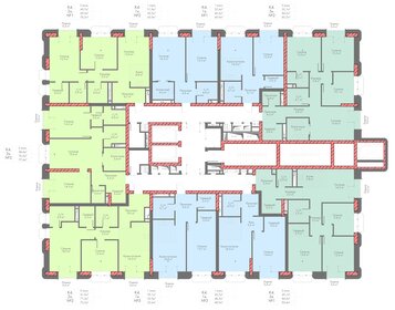 Квартира 77,4 м², 2-комнатная - изображение 1