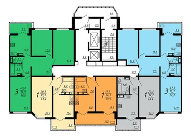 Квартира 41,3 м², 1-комнатная - изображение 1