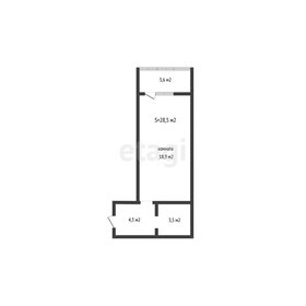 Квартира 26,3 м², студия - изображение 2