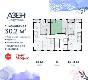 Квартира 30,2 м², студия - изображение 2