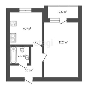 Квартира 35 м², 1-комнатная - изображение 1