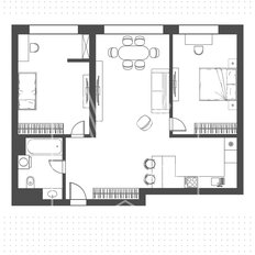 Квартира 97 м², 2-комнатная - изображение 2