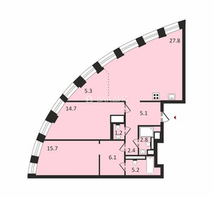 Квартира 86,3 м², 3-комнатная - изображение 1