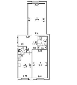 Квартира 67 м², 2-комнатная - изображение 5