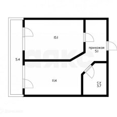 Квартира 40 м², 1-комнатная - изображение 2