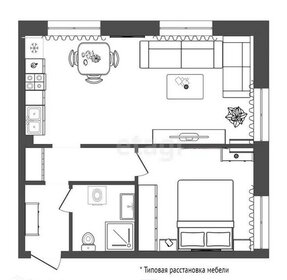 Квартира 40,7 м², 1-комнатная - изображение 1