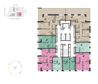 53,5 м², 2-комнатная квартира 13 300 000 ₽ - изображение 74