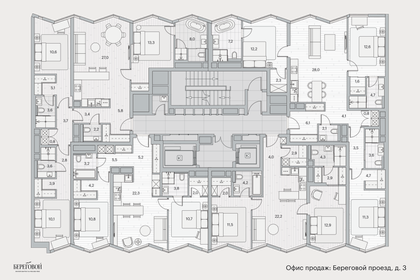 Квартира 104,5 м², 3-комнатная - изображение 2