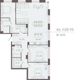 271,1 м², 4-комнатные апартаменты 179 000 000 ₽ - изображение 137