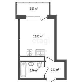 Квартира 20,1 м², студия - изображение 1