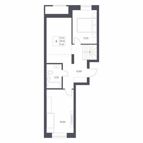 55 м², 2-комнатная квартира 7 300 000 ₽ - изображение 16