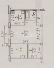 45,1 м², 2-комнатная квартира 3 400 000 ₽ - изображение 25