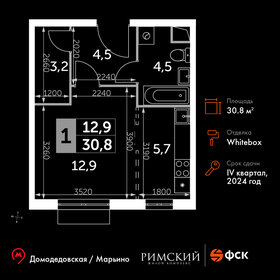 30,7 м², квартира-студия 7 440 206 ₽ - изображение 56