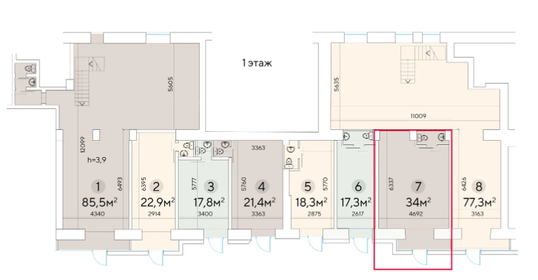 153 м², торговое помещение 86 292 000 ₽ - изображение 65