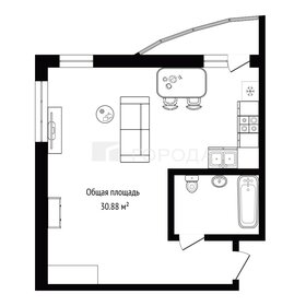 Квартира 30,9 м², студия - изображение 1