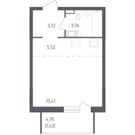 Квартира 29,9 м², студия - изображение 1