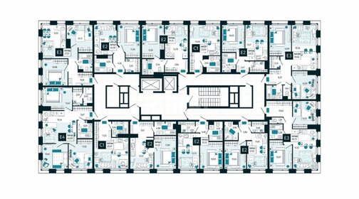 Квартира 55,7 м², 3-комнатная - изображение 2