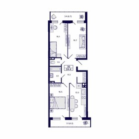 84,1 м², 3-комнатная квартира 10 300 000 ₽ - изображение 27