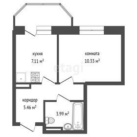 Квартира 29,2 м², 1-комнатная - изображение 2