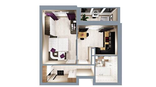 38,3 м², 1-комнатная квартира 3 600 200 ₽ - изображение 41