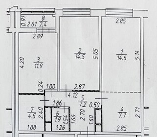 Квартира 62,3 м², 3-комнатная - изображение 1