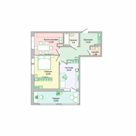 65,7 м², 3-комнатная квартира 8 500 000 ₽ - изображение 88