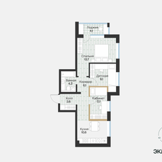 Квартира 57,2 м², 2-комнатная - изображение 5