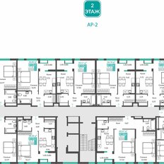 Квартира 58,6 м², 2-комнатная - изображение 2