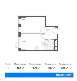 32 м², 1-комнатные апартаменты 8 400 000 ₽ - изображение 60