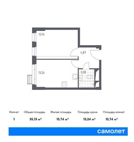 32,5 м², 1-комнатные апартаменты 8 353 004 ₽ - изображение 11