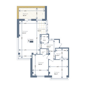 Квартира 111,8 м², 3-комнатная - изображение 1