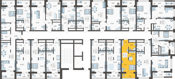 24 м², квартира-студия 10 050 000 ₽ - изображение 134