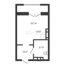 Квартира 26,8 м², студия - изображение 1