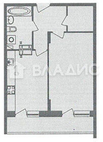 Квартира 49,1 м², 1-комнатная - изображение 1