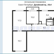 Квартира 65,2 м², 3-комнатная - изображение 2