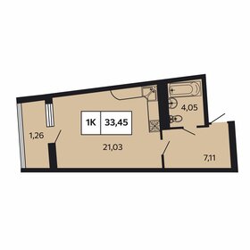 40 м², квартира-студия 9 850 000 ₽ - изображение 37