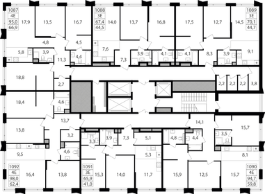 Квартира 94,7 м², 3-комнатная - изображение 2