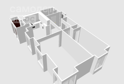 77,5 м², 3-комнатная квартира 13 450 000 ₽ - изображение 69