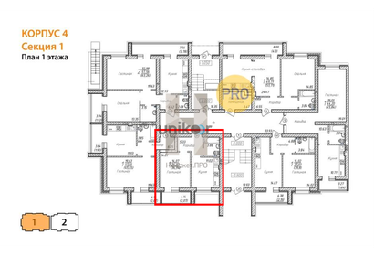 Квартира 36,3 м², 1-комнатная - изображение 2